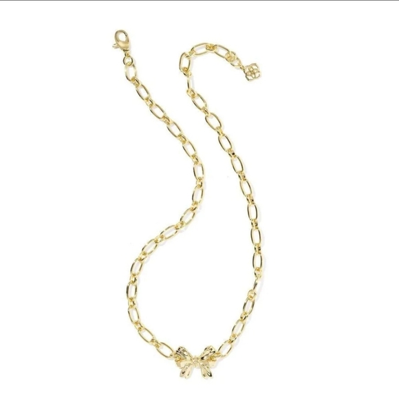 Kendra Scott Belle Bow Chunky Necklace - Picture 2 of 7